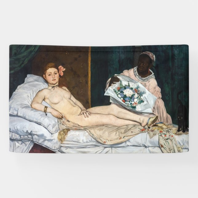 Banderoles Edouard Manet - Olympia (Horizontal)