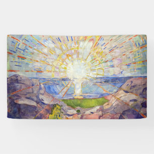 Banderoles Edvard Munch - Le Soleil 1911