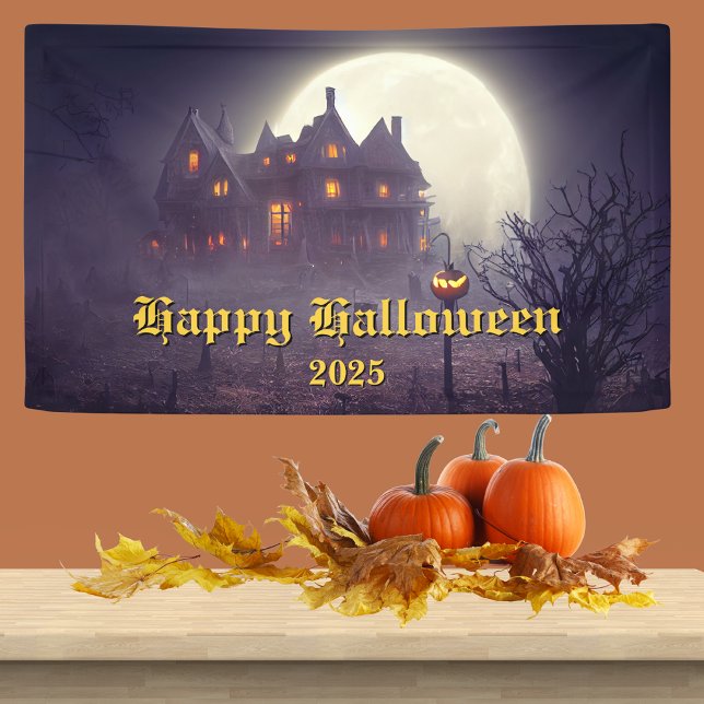 Banderoles Éffrayante fête d'Halloween (Créateur téléchargé)