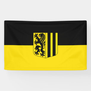 Banderoles emblème de Dresde drapeau allemand symbole armoiri