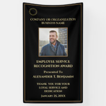 Employé De L'Année Photo Logo Gold Awards