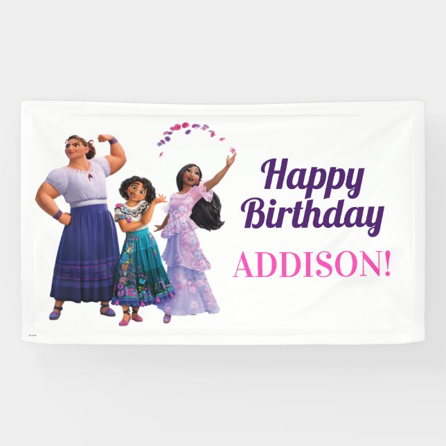 Banderoles Encanto | Anniversaire Antonio (Horizontal)