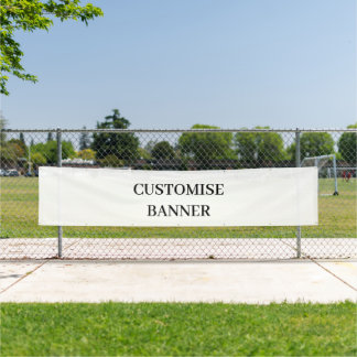 Banderoles Enseigne professionnelle en vinyle pour extérieur,