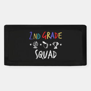 Banderoles Équipe de 2e année - Retour à l'école Cadeau de l'