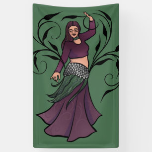Banderoles Erin Belly Dancer Bourgogne Bellydance
