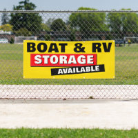 Espace de lot extérieur pour stockage de bateau et