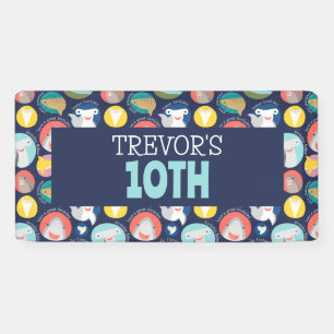 Banderoles Espèces de requins mignons