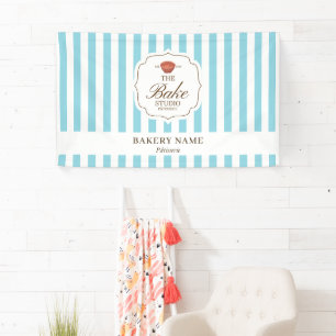 Banderoles Événement vendeur de la boutique éphémère du logo