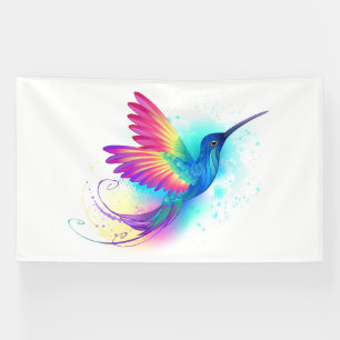 Banderoles Exotic Rainbow Hummingbird