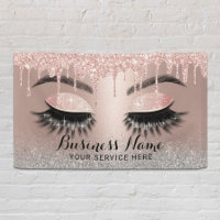 Eyelash Extensions Rose Gold Drives Beauté Salon