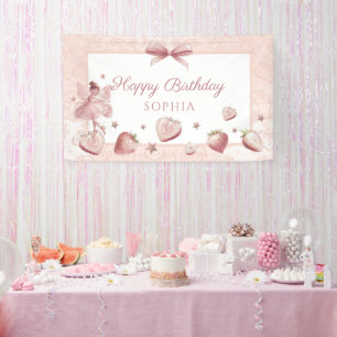 Banderoles Fairy Joyeux Anniversaire