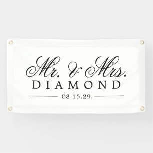 Banderoles Fancy M. et Mme Banner de voiture