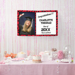 Banderoles Félicitations à la fête d'obtention du diplôme Per
