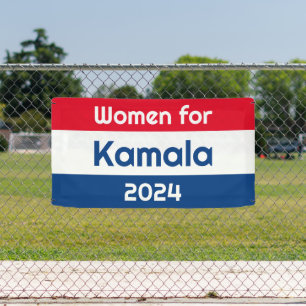 Banderoles Femmes pour Kamala Harris 2024 Big