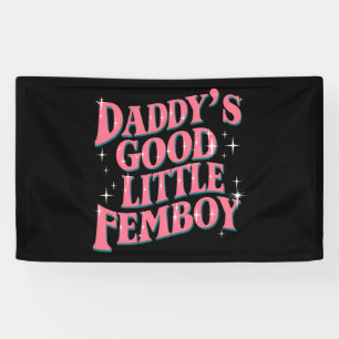 Banderoles Femoby, le Gay pride LGBT de Daddy's Good Little F
