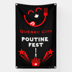 Banderoles Festival canadien de Poutine