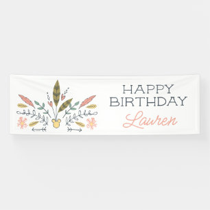 Banderoles Festival Minnie Mouse Boho Anniversaire
