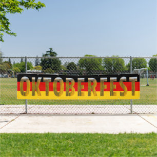 Banderoles Fête allemande de la bière Oktoberfest