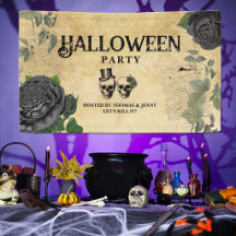 Fête annuelle d'Halloween pour adultes Crânes goth