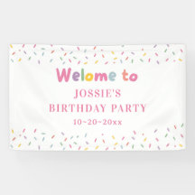 Fête d'anniversaire aux paillettes colorées