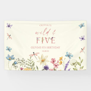 Banderoles Fête d'anniversaire des 5 ans de Wild and Five Wil