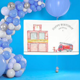 Banderoles Fête d'anniversaire minimaliste moderne