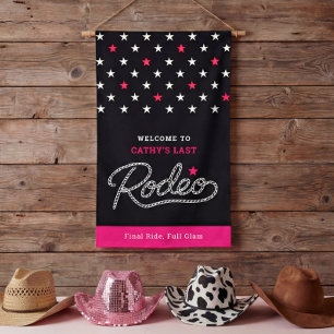Banderoles Fête de Bachelorette Rose Chaud Noir Amusant Derni