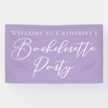 Fête de Bachelorolle Personnalisée Violet Lilac Ch