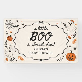 Banderoles Fête de Bébé Prévue pour Halloween pour la Petite 