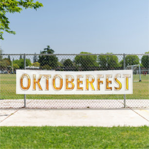 Banderoles Fête de la bière allemande Oktoberfest