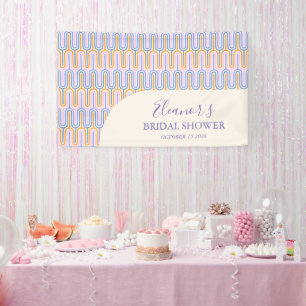 Banderoles Fête des mariées périphérique super Pastel Line pe