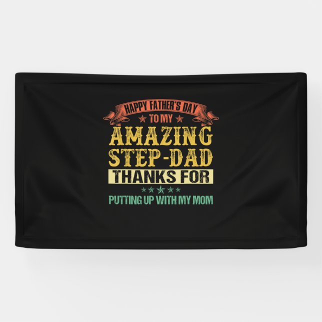 Banderoles Fête des pères | Bonne Fête des pères À Pas Papa (Horizontal)