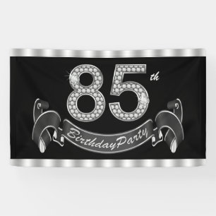 Banderoles Fête du 85e anniversaire