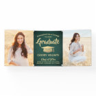 Fêtes 2 Photo Vert et Or Moderne Graduation