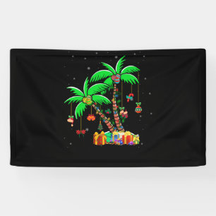 Banderoles Feux de noix de palmier Tropical Xmas Coconut