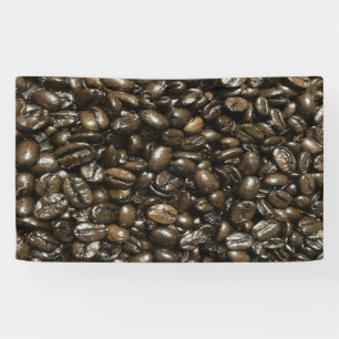 Banderoles Fèves de café