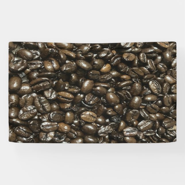 Banderoles Fèves de café (Horizontal)