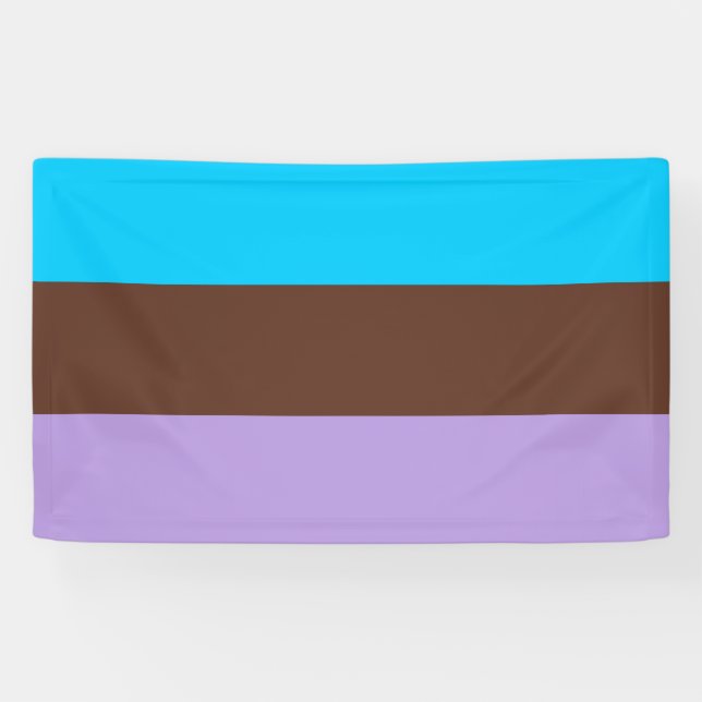 Banderoles Fierté androsexuelle (Horizontal)