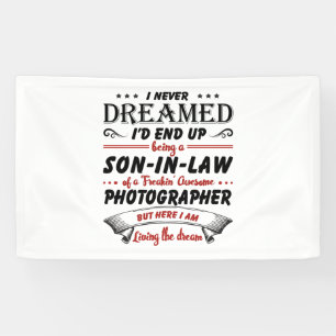 Banderoles Fils En Droit D'Un Magnifique Photographe