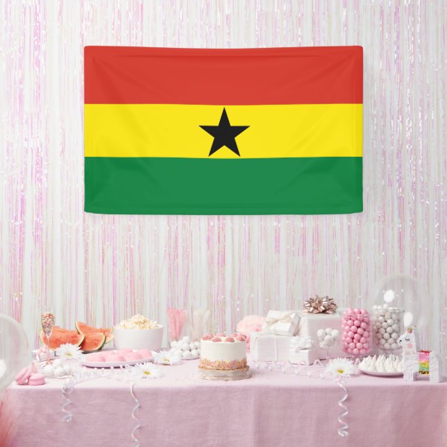 Banderoles Flag du Ghana (Fête)