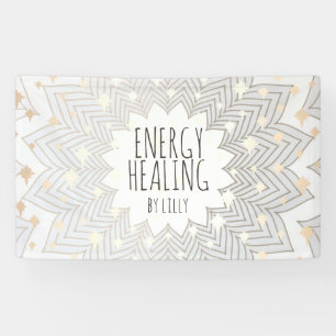 Banderoles Fleur Lotus Artistique Mandala Holistic Healer Bus