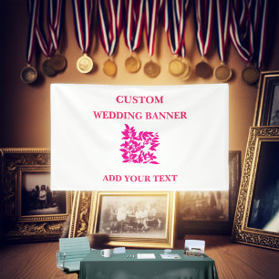 Banderoles Floral Bienvenue Accueil Farewell Banner   Partie 