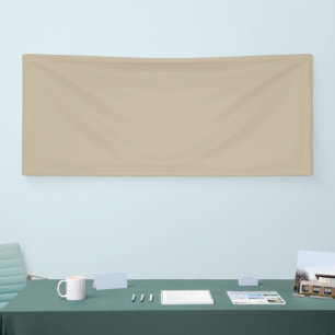 Banderoles Fond beige clair à lumière douce – Conception de m