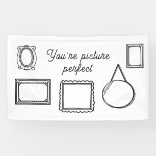 Banderoles Fond de photomaton de style BD 2D 