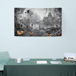 Banderoles Fond pour Halloween Fond d'horreur