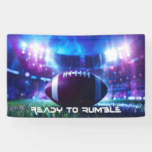 BANDEROLES FOOTBALL - FOOTBALL AMÉRICAIN - PRÊT À RUMBLER