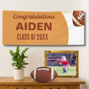 Banderoles Football Thème Graduation Party