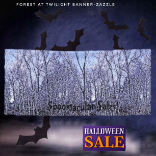 Banderoles Forêt à Twilight