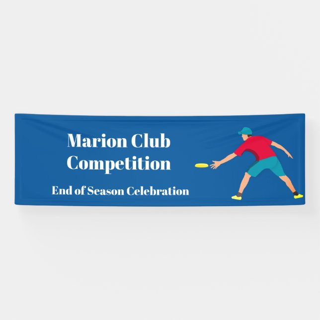 Banderoles Frisbee ultime (Horizontal)