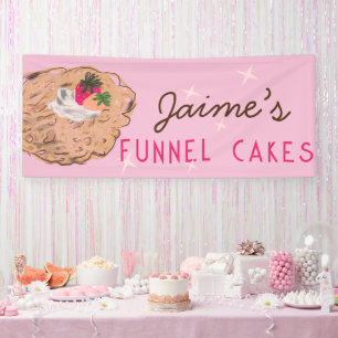 Banderoles Funke Cakes Food Truck Baker Business